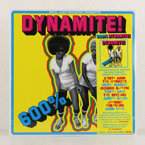 Various Artists – 600% Dynamite! (yellow vinyl) – Vinyl 2LP – Mr