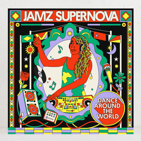 NUTTZ レコード SENSAMENA WORLDWIDE G-FUNK Jamz Supernova presents Dance Around The World – Vinyl 2LP/CD– Mr