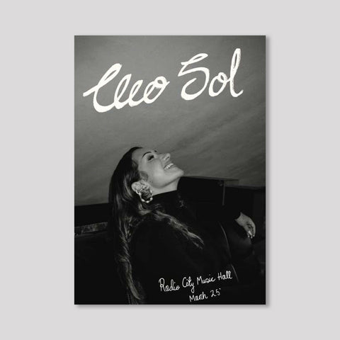 cleo solアナログレコード3枚セット cleo-sol-radio-city-poster-sq-