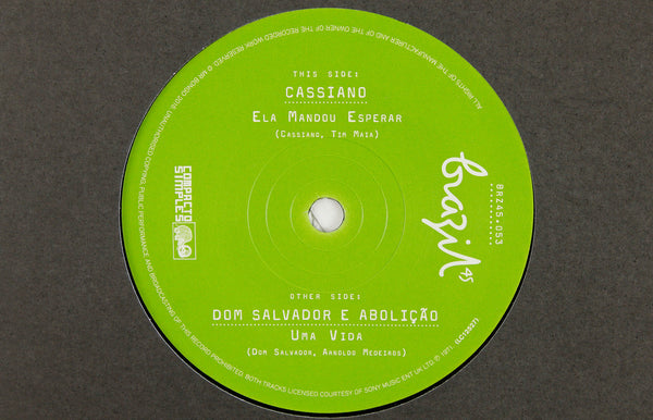 Cassiano – Ela Mandou Esperar / Dom Salvador e Abolicao – Uma Vida 