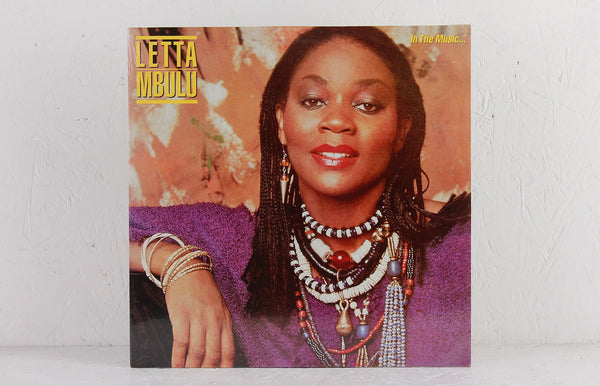 LP□DISCO/LETTA MBULU/SWEET JUJU/MORNING AM28-3/国内盤 85年プレス 美
