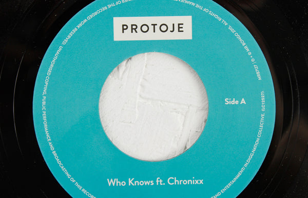 Who Knows ft. Chronixx b/w Gregory Morris Dub Mix – 7
