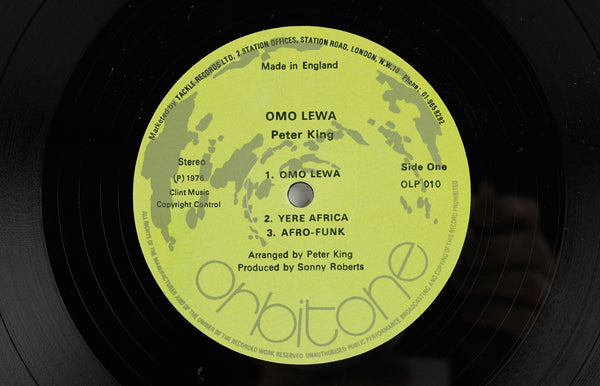 Peter King – Omo Lewa – Vinyl LP/CD – Mr Bongo– Mr Bongo USA
