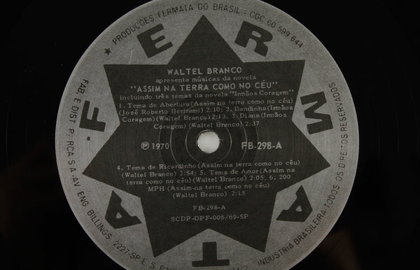 Waltel Branco – Assim Na Terra Como No Ceu – Vinyl LP/CD – Mr 