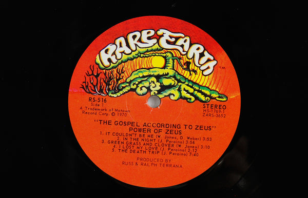Power Of Zeus ‎– The Gospel According To Zeus – Vinyl LP – Mr
