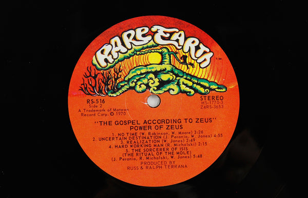 Power Of Zeus ‎– The Gospel According To Zeus – Vinyl LP – Mr