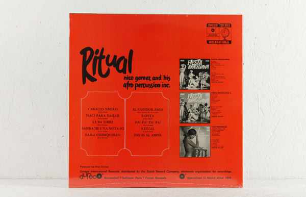 Nico Gomez & His Afro Percussion Inc – Ritual – Vinyl LP/CD