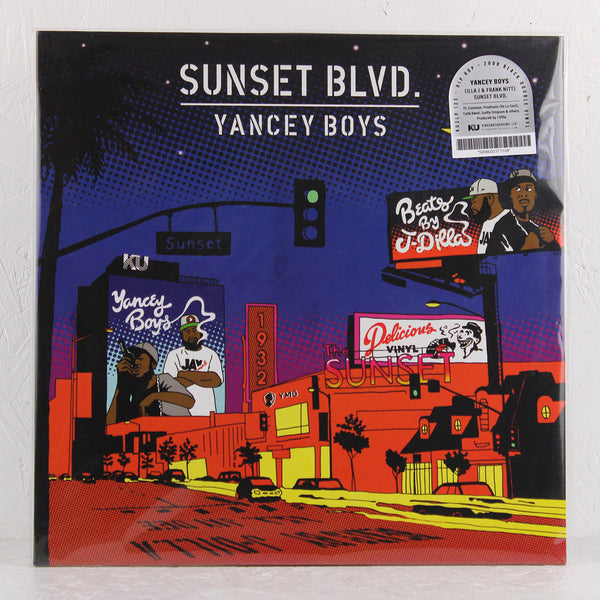 Yancey Boys – Sunset Blvd. 2LP レコード Yancey Boys – Sunset Blvd. – Vinyl 2LP – Mr Bongo– Mr Bongo USA