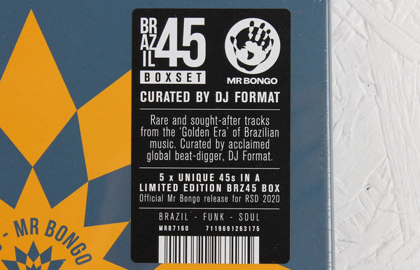 Brazil 45 Boxset Curated By DJ Format – 5 x 7