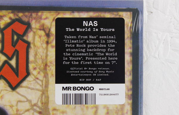 新品7inch Nas THE WORLD IS YOURS Nas - The World Is Yours - 7