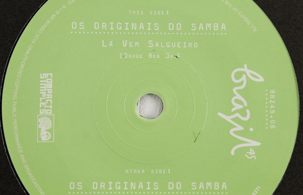 Os Originais do Samba – La Vem Salgueiro / Tenha Fe, Pois Manaha U