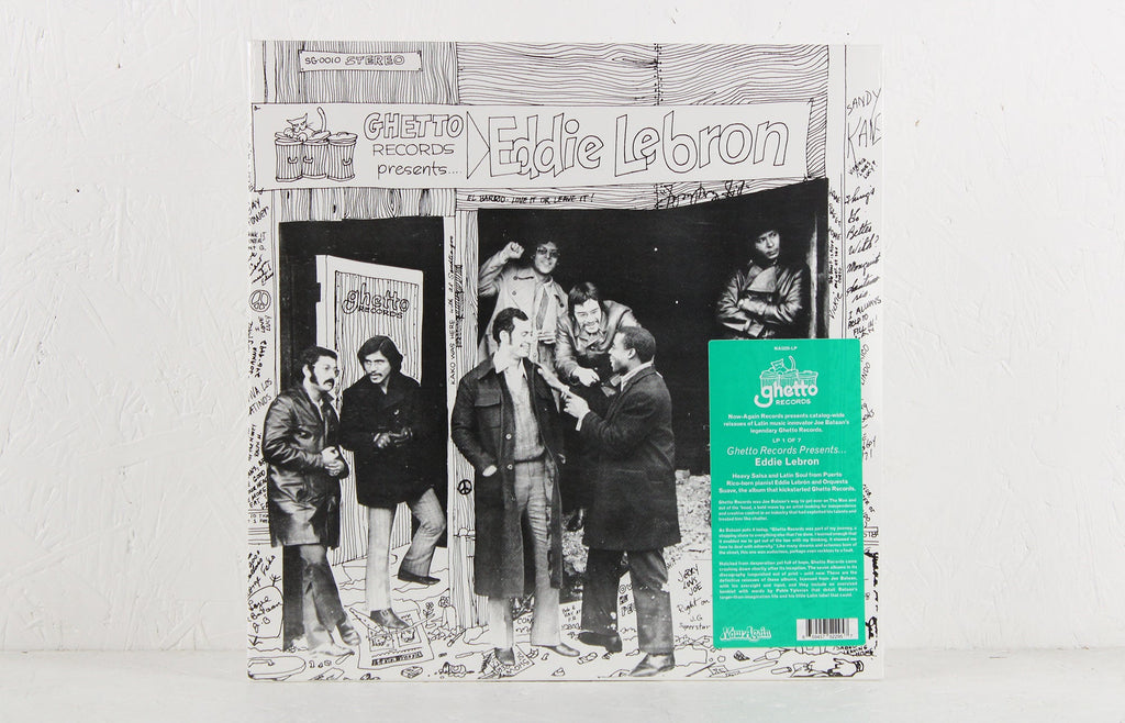 Ghetto Records Presents...Eddie Lebron – Vinyl LP