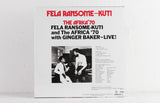 [product vendor] - Fela Ransome Kuti And The Africa '70 With Ginger Baker ‎– Live! – Vinyl LP – Mr Bongo USA