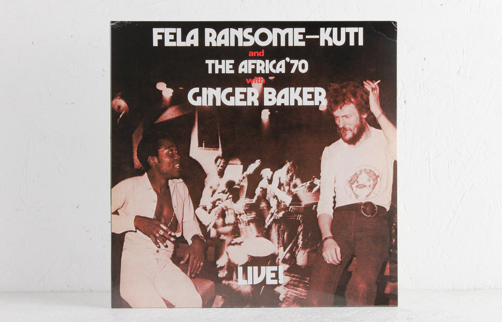 Fela Ransome Kuti And The Africa '70 With Ginger Baker ‎– Live! – Vinyl LP