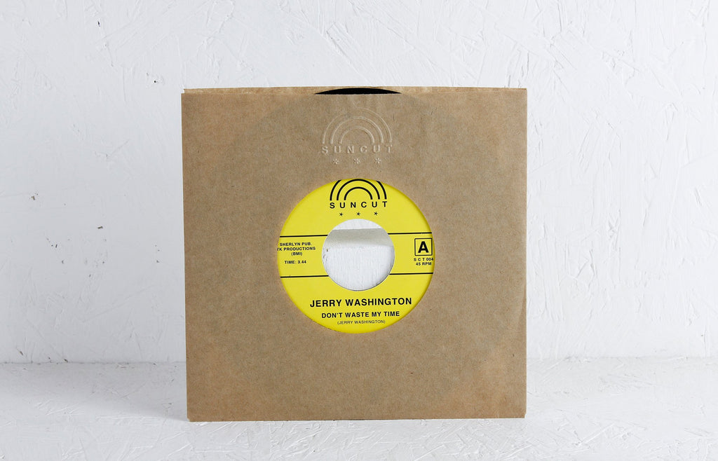 Jerry Washington / Timmy Thomas ‎– Don't Waste My Time / It's What They Can't See – 7" Vinyl