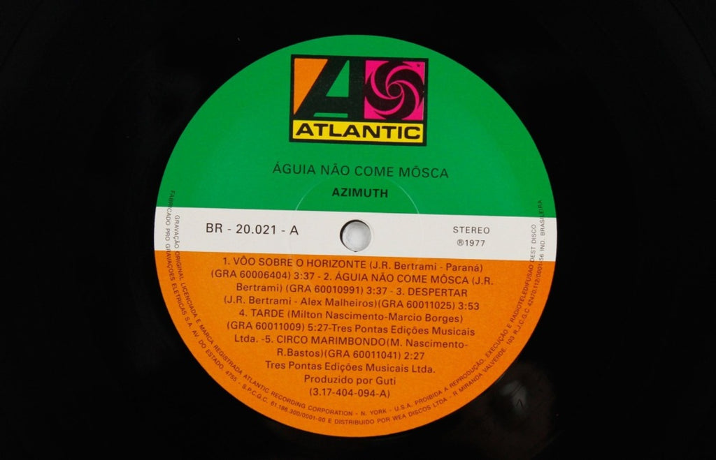 Azymuth – Águia Não Come Mosca – Vinyl LP/CD – Mr Bongo USA