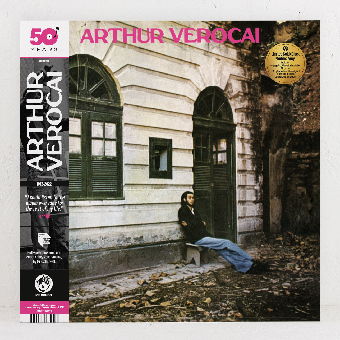 洋楽 ARTHUR VEROCAI - 50 YEARS EDITION Arthur Verocai - 50 Years – Vinyl 2LP/CD - Mr Bongo - Shipping