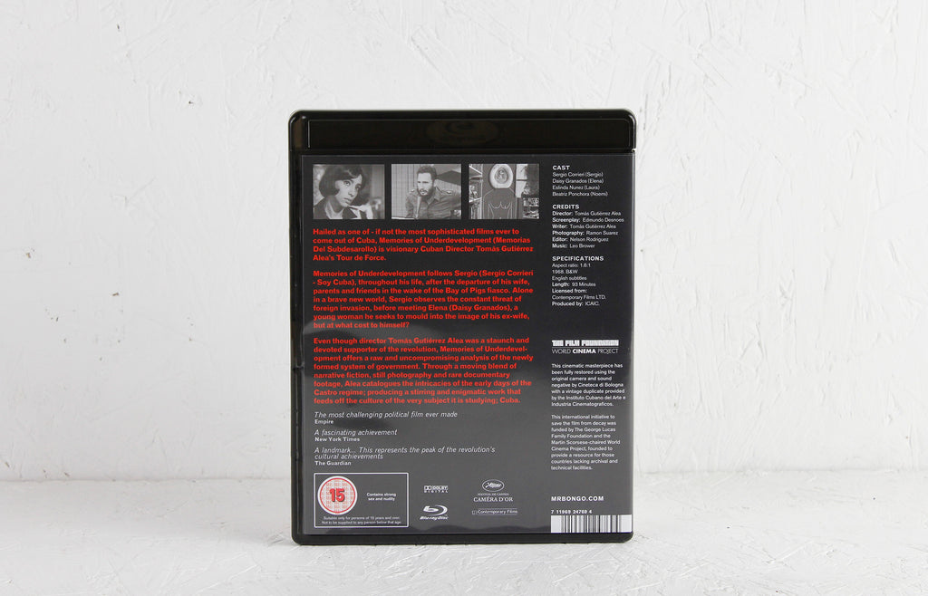 Alea – Memories of Underdevelopment – Blu-Ray/DVD – Mr Bongo USA