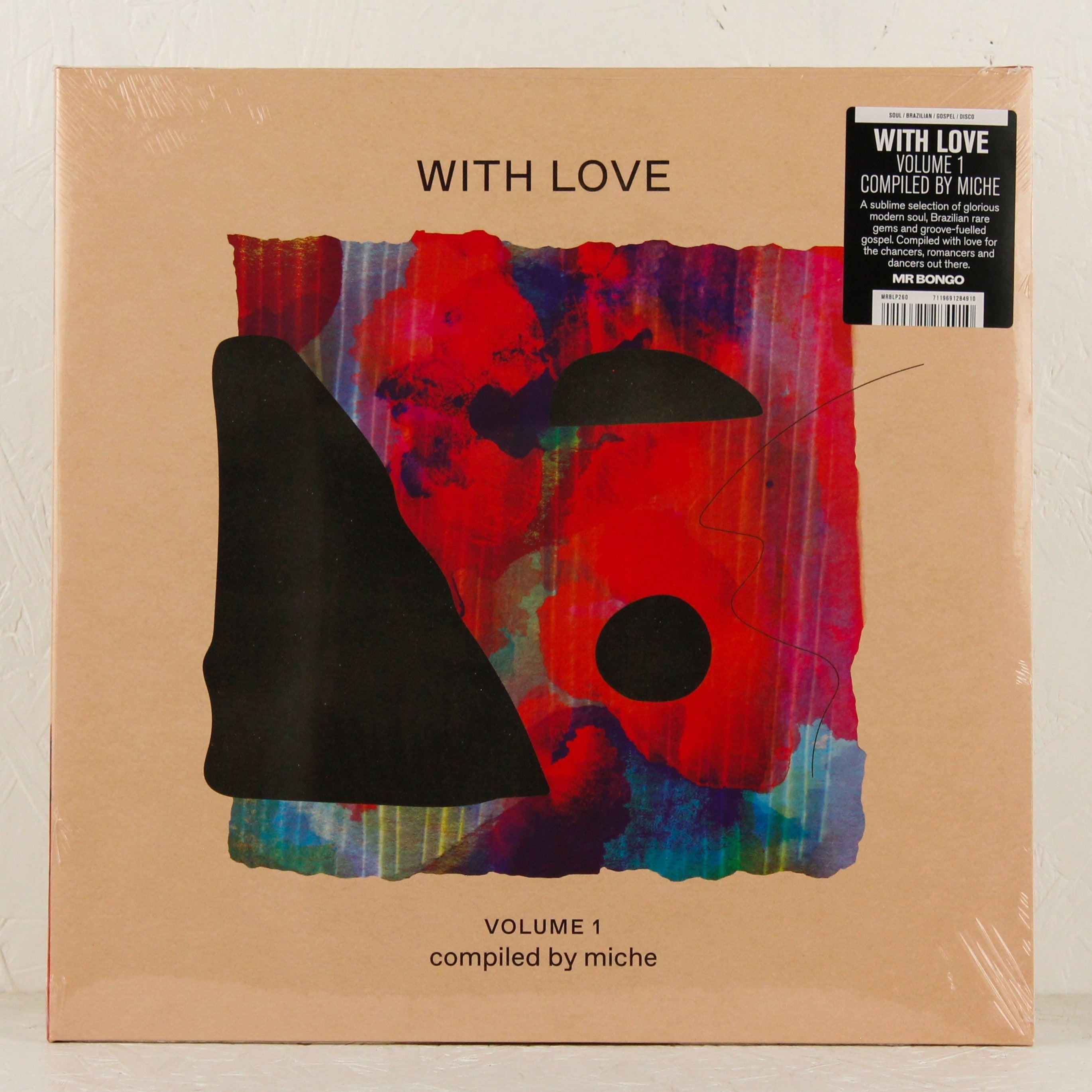 英2discs LP Miche With Love Volume 1 MRBLP260 Mr Bongo /00660 Compiled by miche - With Love: Volume 1 – Vinyl 2LP/CD– Mr