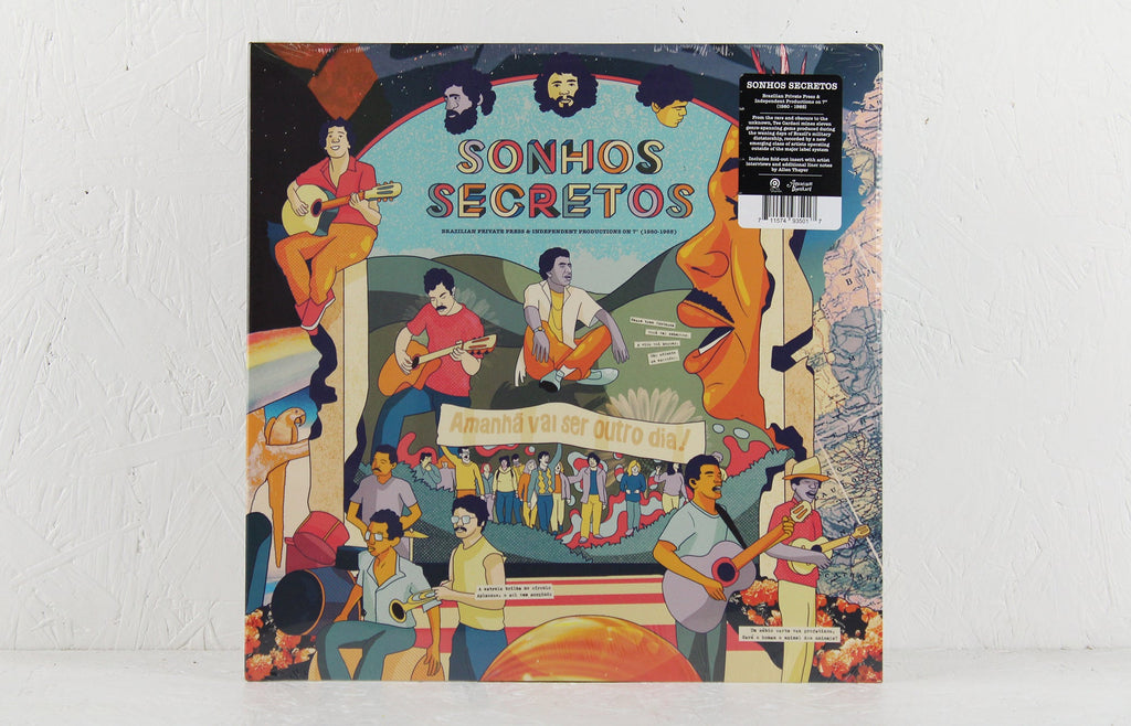Sonhos Secretos: Brazilian Private Press & Independent Productions on 7" (1980-1985) – Vinyl 2LP
