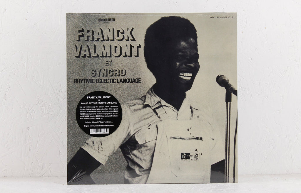 Franck Valmont Et Syncro  Rhytmic Eclectic Language (re-issue) – Vinyl LP