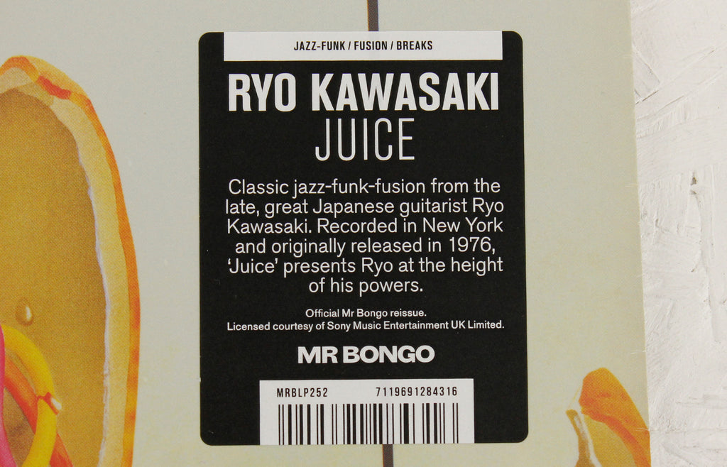 Ryo Kawasaki - Juice - Vinyl LP / CD - Mr Bongo Worldwide 