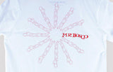 Mr Bongo Short Sleeve T-Shirt – Old Skool (White & Red)